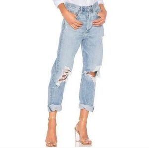Agolde 90's Mid Rise Loose Fit Jeans in Fall Out Size 25